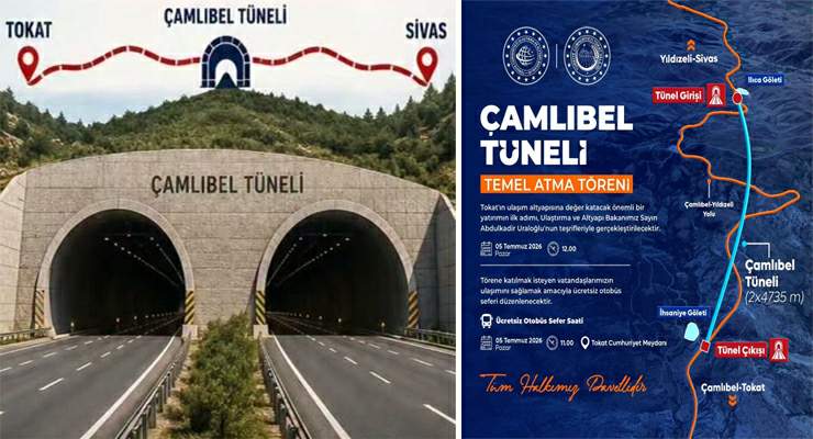 Çamlıbel Tüneli için vatandaşlar ücretsiz servislerle taşınacak