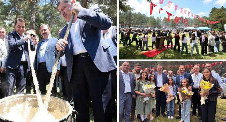 “Reşadiye Kurt Gölü” festivalde binlerce kişiye ev sahipliği yaptı