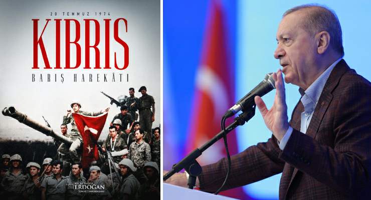 Cumhurbaşkanı Erdoğan: “Kıbrıs Türk halkını haklı mücadelesinde asla yalnız bırakmayacağız”