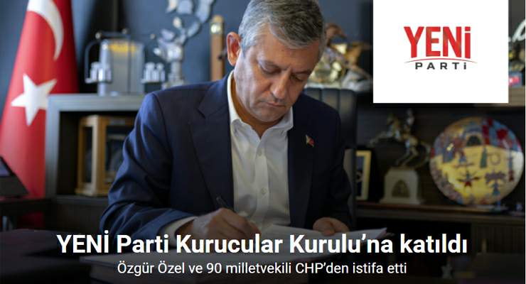 Özgür Özel ve 90 milletvekili CHP’den istifa etti