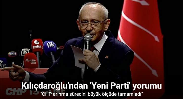 Kılıçdaroğlu: “CHP arınma sürecini büyük ölçüde tamamladı”