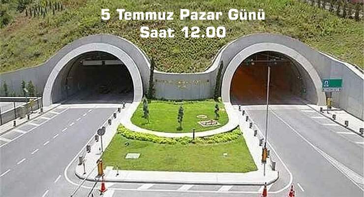 Çamlıbel Tüneli Projesi’nin “Temel Atma Töreni” ertelendi