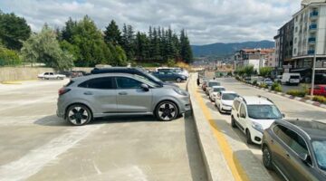 Üniversite Hastanesi’nin ‘Yeni Açık Otopark’ı hizmete girdi