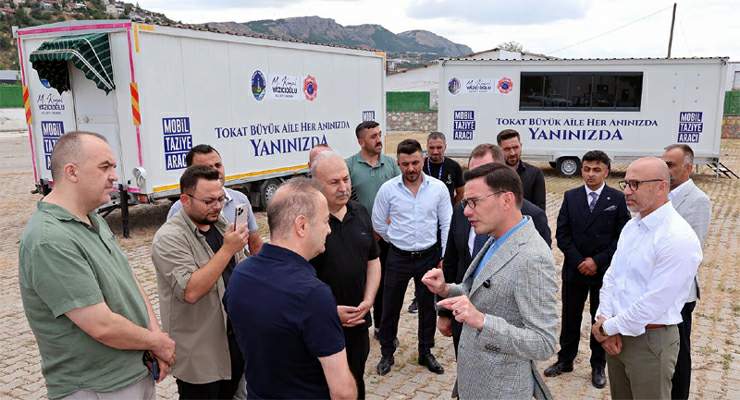 Tokat Belediyesi’nin “Taziye Aracı” sayısı 13’e yükseldi