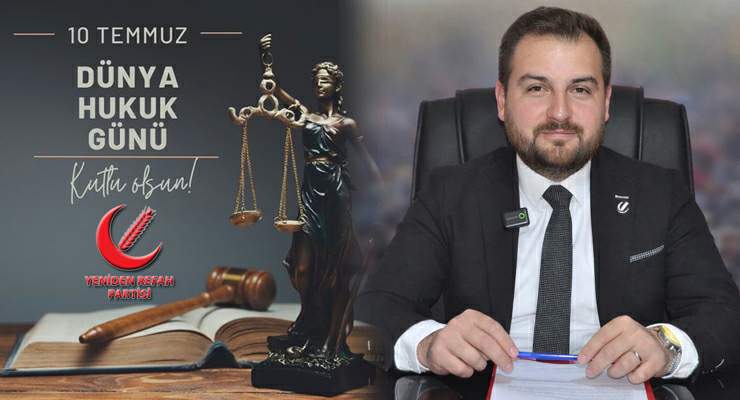 Yasin Çeltek: “Adaletin geciktiği bir düzen, Toplumun geleceğini de geciktirir”