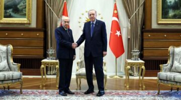 Cumhurbaşkanı Erdoğan, MHP lideri Devlet Bahçeli’yi kabul etti