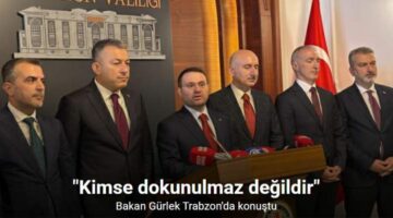 Adalet Bakanı Akın Gürlek: “Kimse dokunulmaz değildir”