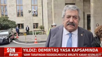 MHP ‘Yasa kapsamında’ dedi, Demirtaş’ın tahliyesi için tarih verildi