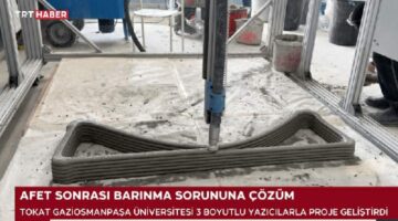 TOGÜ öncülüğünde “3D Yazıcı” teknolojisiyle hızlı konut üretimi