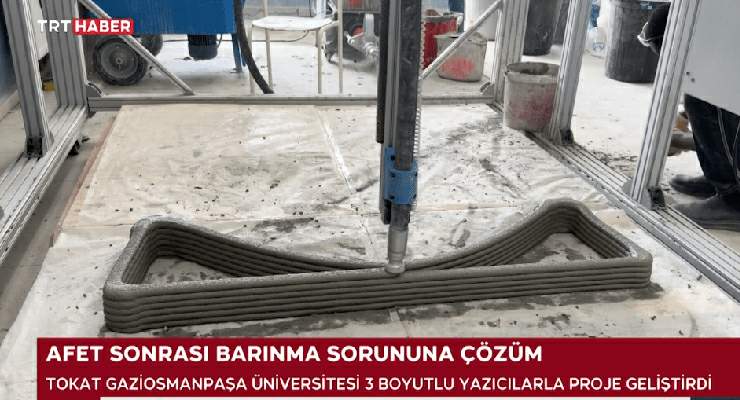 TOGÜ öncülüğünde “3D Yazıcı” teknolojisiyle hızlı konut üretimi
