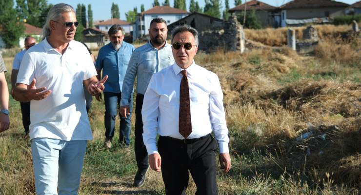 Rektör Yılmaz, ‘Sebastapolis Kazı Alanı’nı yerinde inceledi