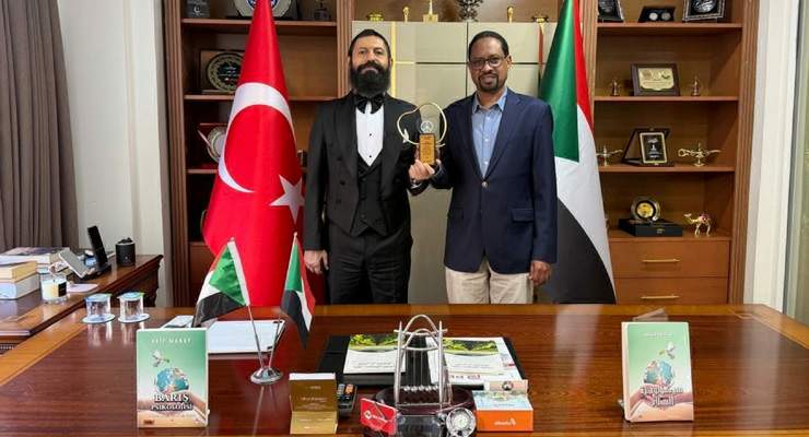 Akif Manaf’a “Sudan-Türkiye Barış Ödülü” verildi
