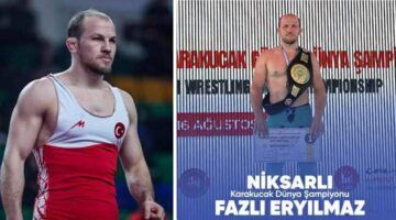 Niksar’lı Fazlı Eryılmaz “Dünya Şampiyonu” oldu
