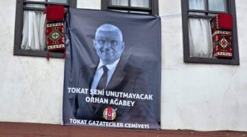 Tokat Gazeteciler Cemiyeti’nden, Orhan Ziya Diren’e vefa