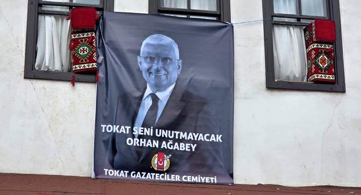 Tokat Gazeteciler Cemiyeti’nden, Orhan Ziya Diren’e vefa