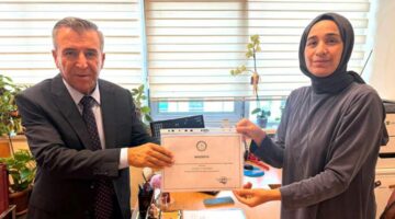 MHP Erbaa İlçe Başkanı “Cemal Kale” mazbatasını aldı