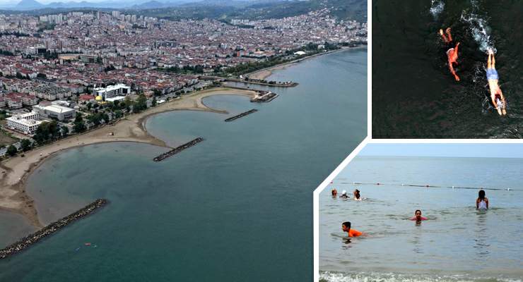 Tatilcilerin yeni rotası “Ordu Plajları”
