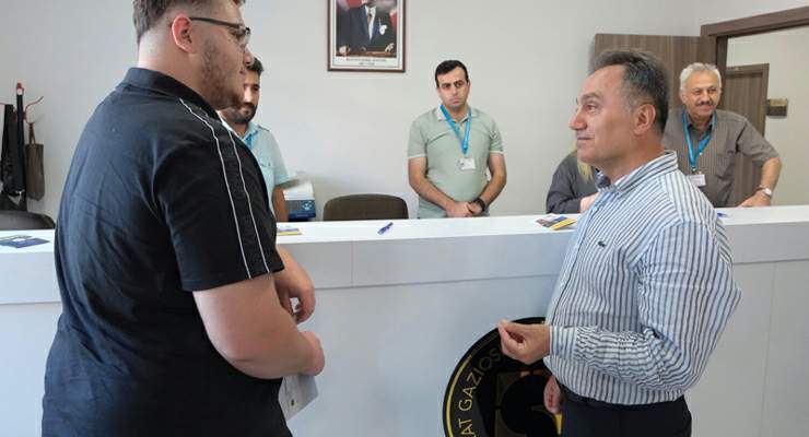 TOGÜ’de yeni dönem heyecanı başladı, Rektör Yılmaz öğrencileri ziyaret etti