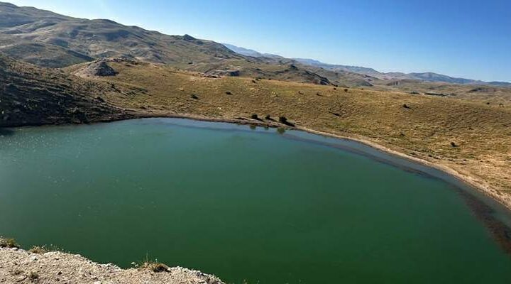 Sivas’ın saklı cenneti “Yeşil Göl” keşfedilmeyi bekliyor