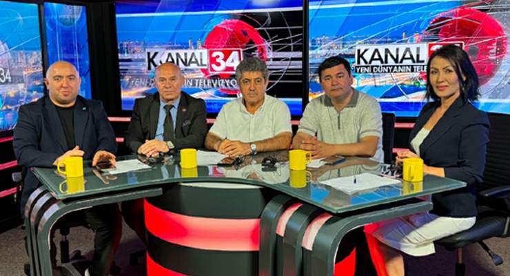Türk Dünyası Medyası Kanal 34’te Tarihi Buluşma: Medya iş birliğinde yeni dönem