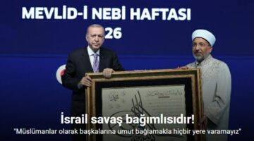 Cumhurbaşkanı Erdoğan: “Müslümanlar olarak başkalarına umut bağlamakla hiçbir yere varamayız”