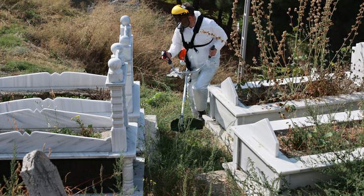 Tokat’ta 35 mezarlığın bakımı için yeni makineler hizmete alındı