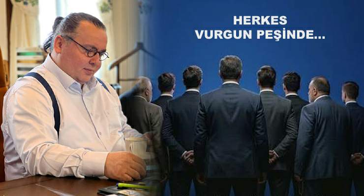 HERKES VURGUN PEŞİNDE…