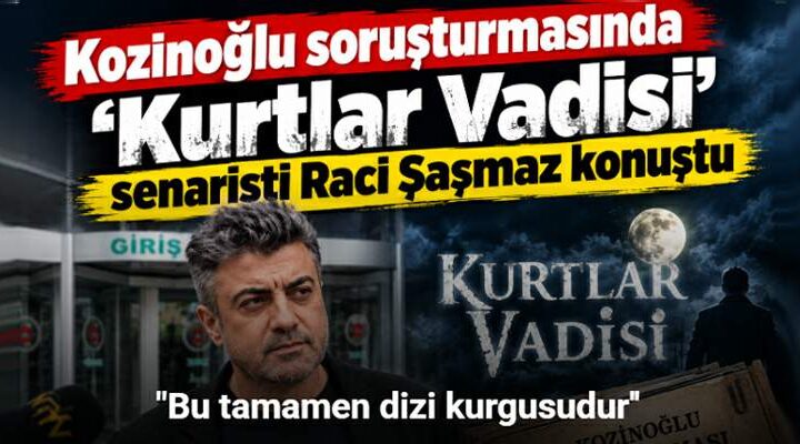 ‘Kurtlar Vadisi’ senaristi Raci Şaşmaz: “Birinin ölümünü önceden bilme ihtimalimiz yoktur”