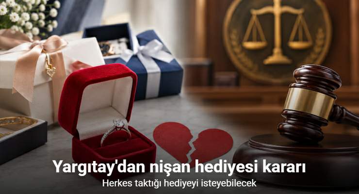 Nişan bozulursa herkes taktığı hediyeyi isteyebilecek