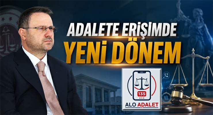 Adalet Bakanı Gürlek duyurdu: “135 Alo Adalet Hattı” hizmete giriyor