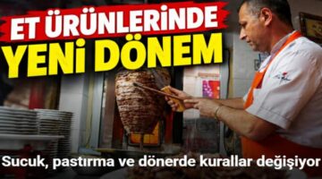 Bakan Yumaklı: “Ürün ağırlığını artırmak için etin içine soya ve nişasta katılması gibi uygulamalara son veriyoruz”