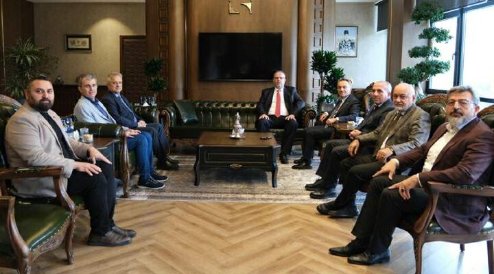 MSÜ Rektörü Afyoncu’dan, TOGÜ Rektörü Yılmaz’a ziyaret