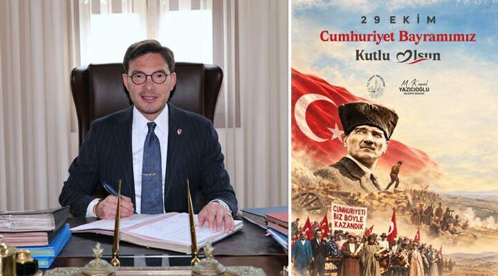 Başkan Yazıcıoğlu’nun “29 Ekim Cumhuriyet Bayramı” kutlama mesajı
