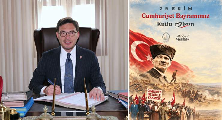 Başkan Yazıcıoğlu’nun “29 Ekim Cumhuriyet Bayramı” kutlama mesajı