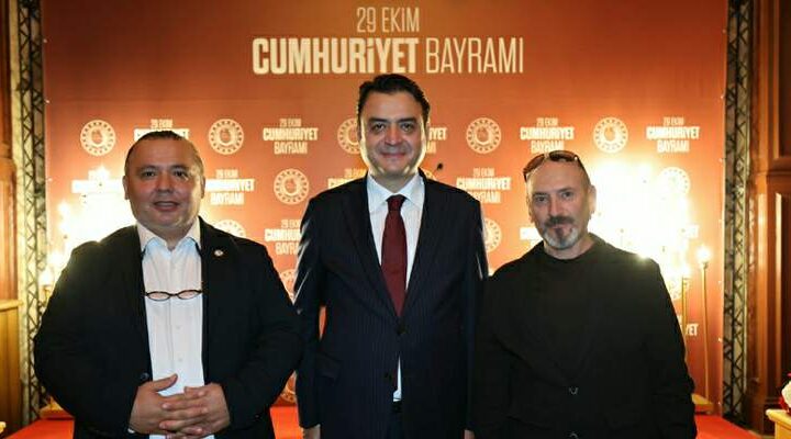 TGC Başkanı Musa Özdemir, Cumhuriyet Bayramı Resepsiyonu’na katıldı