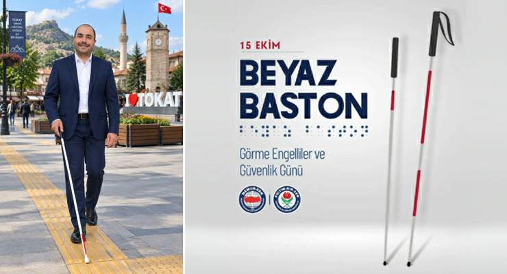 Başkan Yunus Yılmaz’ın, “15 Ekim Beyaz Baston Günü” mesajı