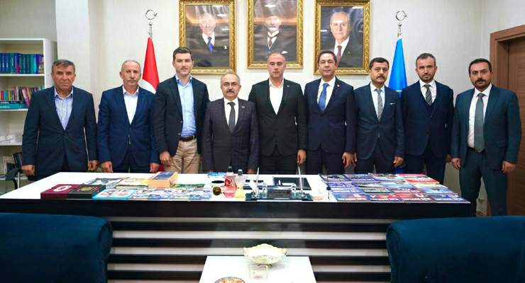 MHP heyeti Erbaa’da: Karagöl’den birlik ve beraberlik mesajı