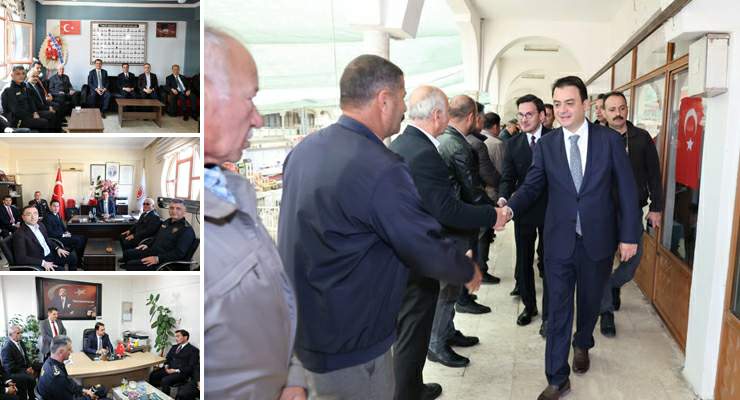 Vali Abdullah Köklü, Muhtarlarla bir araya geldi