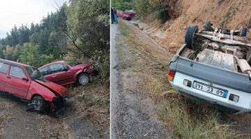 Tokat-Niksar kara yolunda aynı mevkide iki kaza: 3 yaralı
