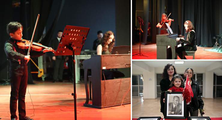 “Turhal Belediyesi Konservatuvarı” ikinci yılını konserle kutladı