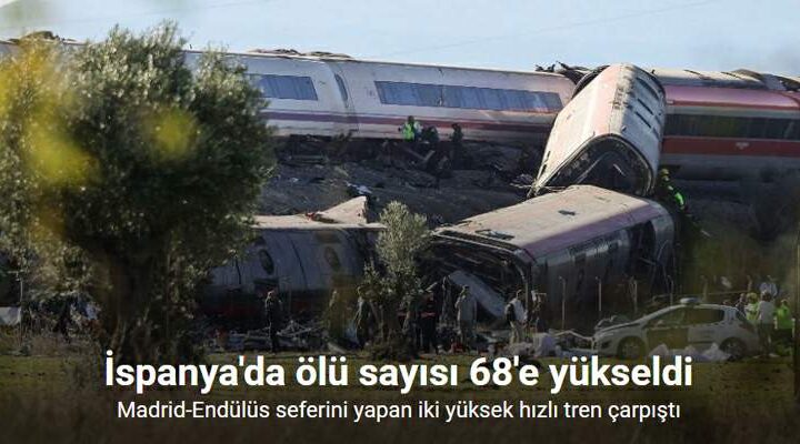 İspanya’daki tren kazasında ölü sayısı 68’e yükseldi