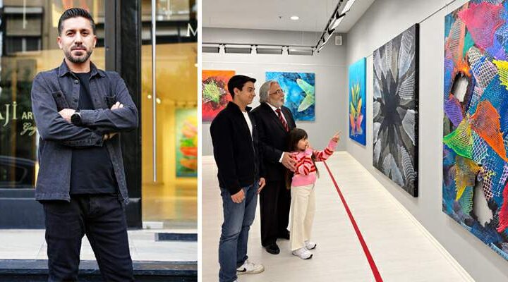 SANKO Sanat Galerisi’nde “Sonsuzluk Ağları” temalı resim sergisi