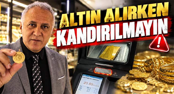 Başkan Şahin, “Altın alırken kandırılmayın”