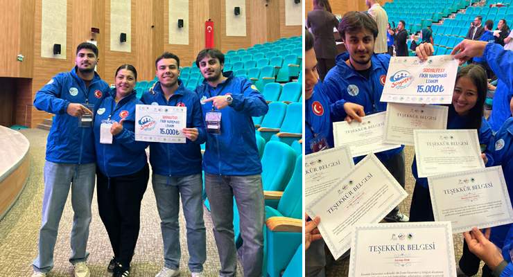Sosyalfest’te birincilik ödülü, ‘Tokat Gaziosmanpaşa Üniversitesi’nin oldu