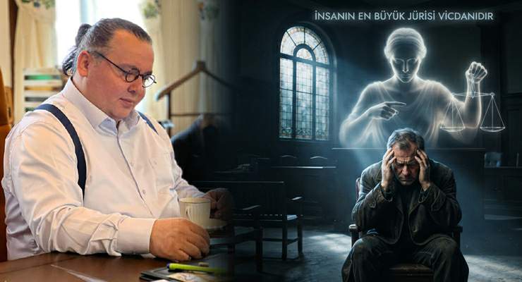 İNSANIN EN BÜYÜK JÜRİSİ VİCDANIDIR