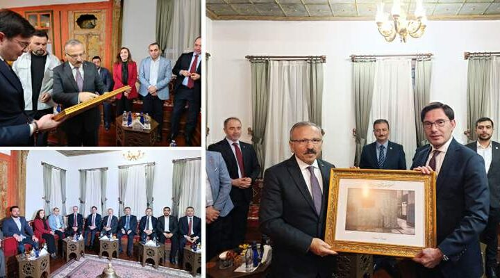 Başkan Yazıcıoğlu’ndan, TBMM Başkanvekili Beyazıt’a anlamlı hediye